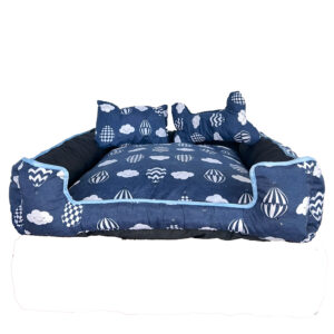 Cama Pet Onix Impermeável Extra Grande Cor:Nuvem