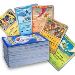 100 cartas pokémon brilhantes originais