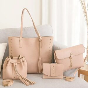 Bolsa Feminina Kit 4 Itens