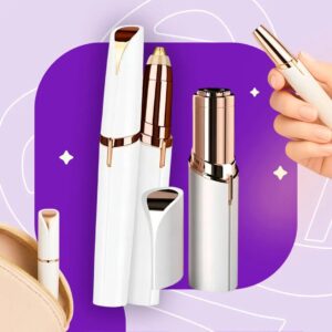 Kit Caneta Depiladora Sobrancelha