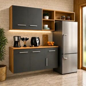 Armário de Cozinha Completo 5 Portas