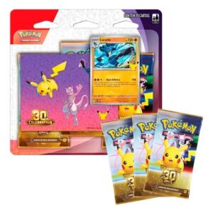 blister triplo lucario pokémon 30 anos