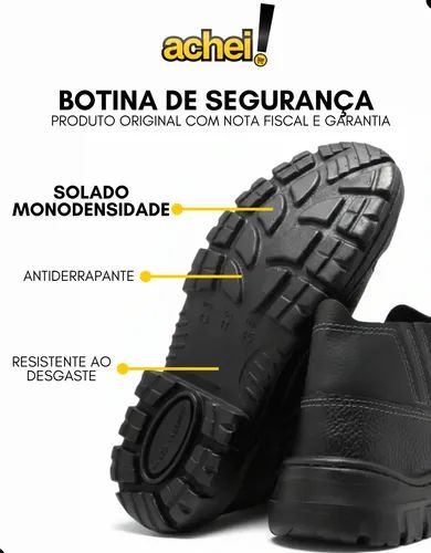 botina de segurança