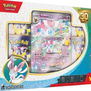 box ex sylveon pokémon 30 anos