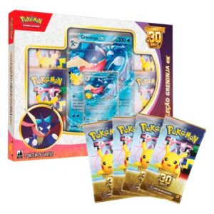 box greninja ex jumbo pokémon 30 anos