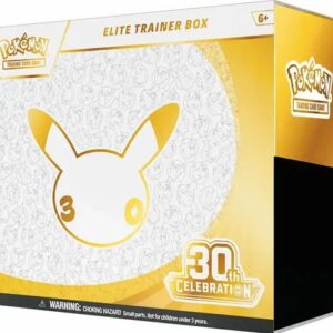 elite trainer box pokémon 30 anos inglês