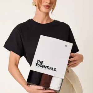 Kit 3 T-shirts Oversized Femininas