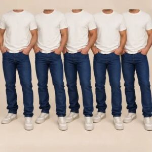 Kit 5 Calças Jeans Masculinas
