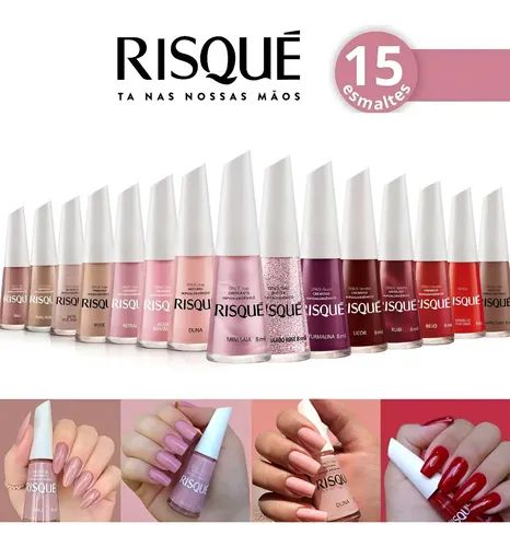 kit esmaltes risqué