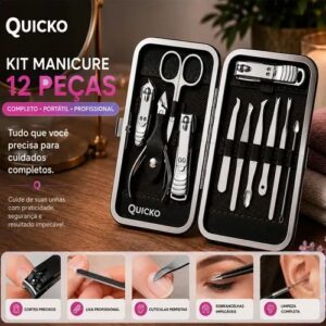 kit manicure portátil