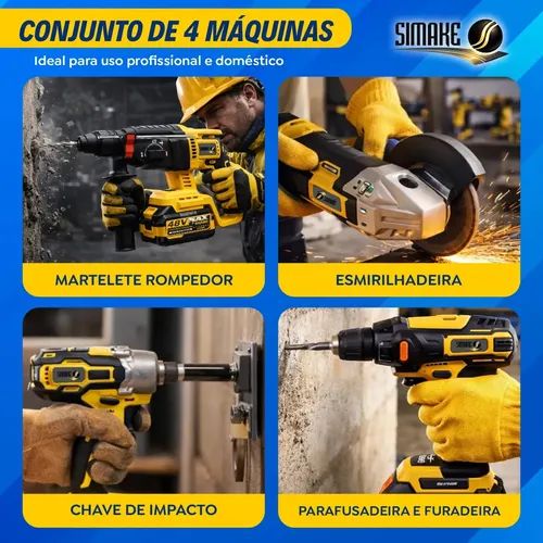 kit multi ferramentas 4 em 1