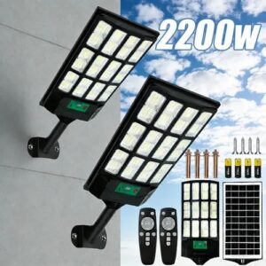 luminária poste solar