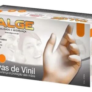 Luvas Descartáveis Vinil sem Pó