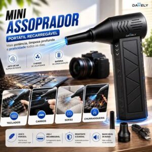 mini soprador de ar sem fio