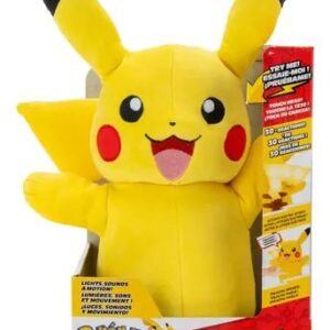 pelúcia pikachu com luz e som