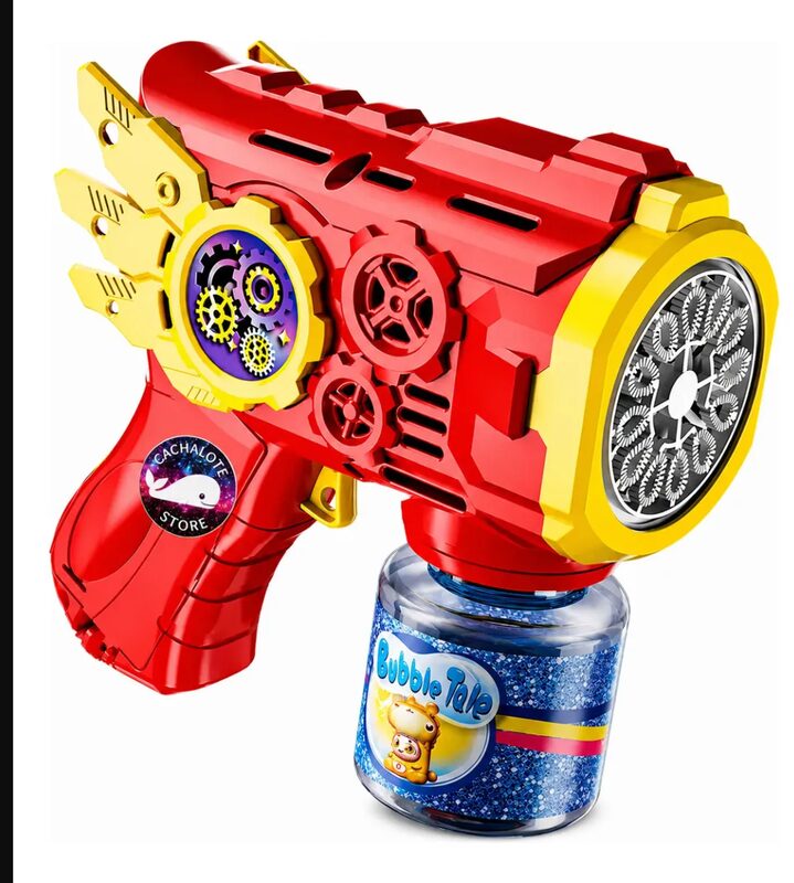 Pistola Lança Bolhas De Sabão