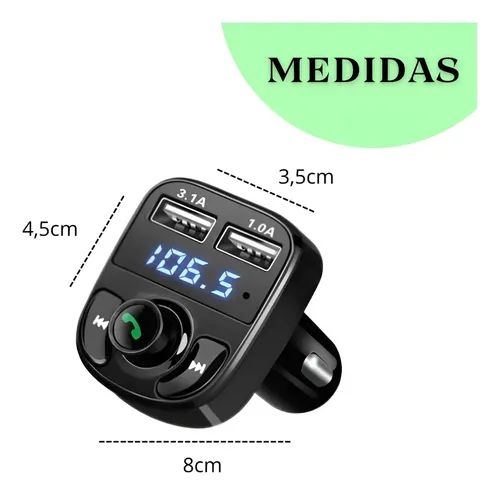 adaptador Bluetooth para carro
