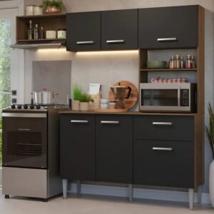 armário de cozinha compacta 196cm