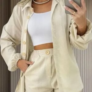 conjunto de linho feminino