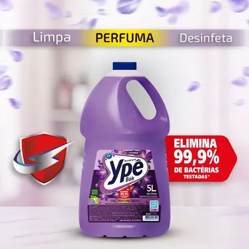 desinfetante Ypê Bak Lavanda 5L