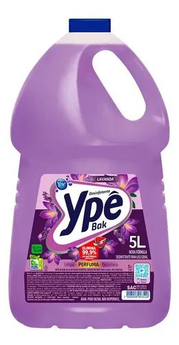 desinfetante Ypê Bak Lavanda 5L