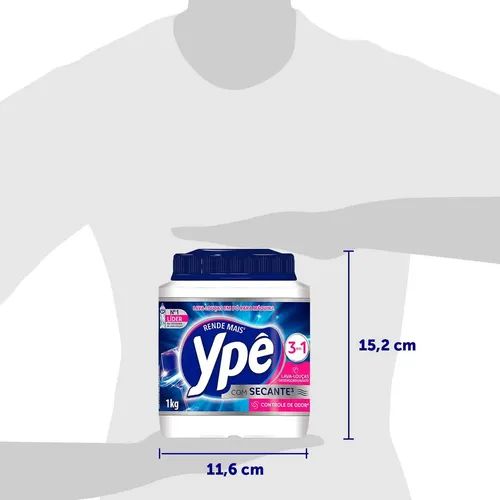 detergente em pó para lava-louças Ypê