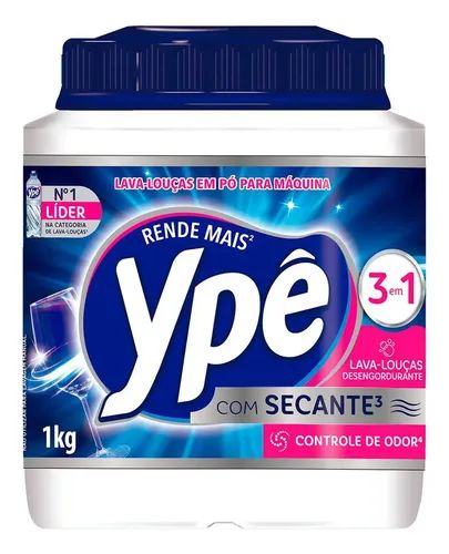 detergente em pó para lava-louças Ypê