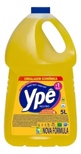 detergente Ypê neutro 5 litros