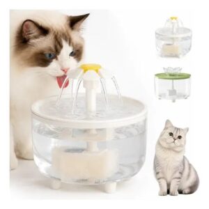 fonte de água para gatos 1,5L
