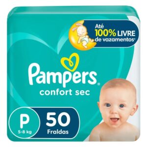 fralda Pampers Confort Sec P