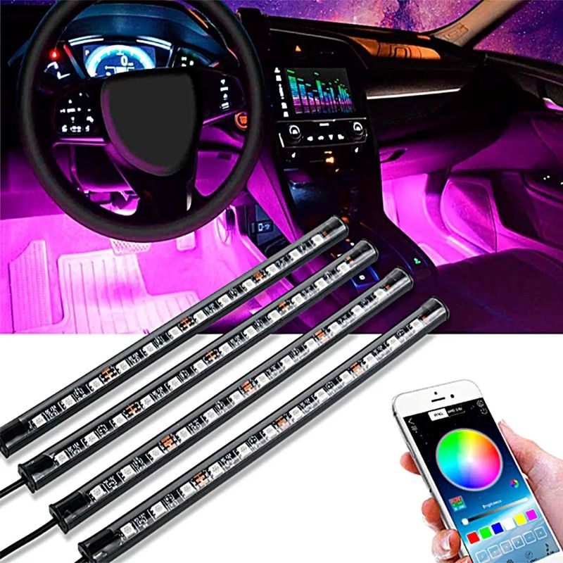 luz led interna para carro