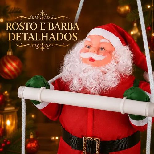 papai noel escalador