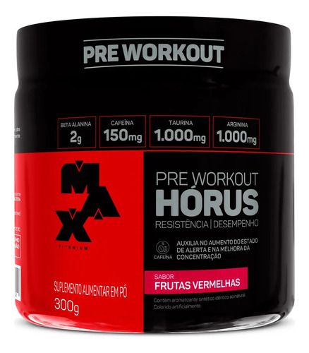pré treino hórus pré treino hórus