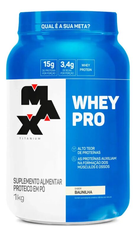 proteína max titanium whey