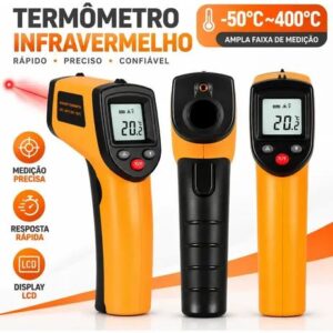 termômetro culinário infravermelho